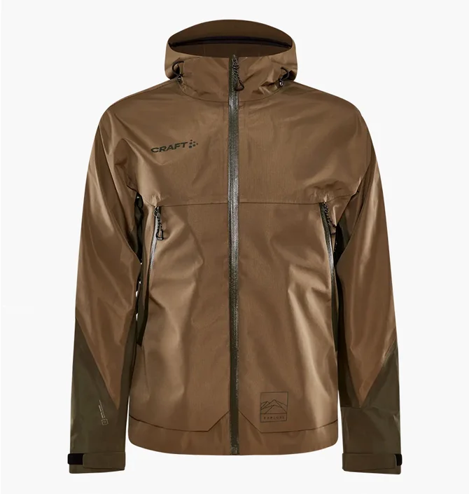 Куртка мужская Craft Adv Explore Shell Brown 1913806-664000