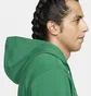 Худи мужское Nike Hoodie Club Fleece Green FN2634-365