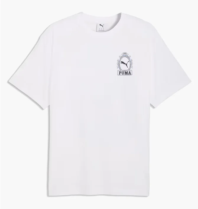 Футболка чоловіча Puma Graphic Mediterranea White 634437-02