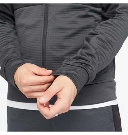 Куртка мужская The North Face Ma Full-Zip Fleece Black/Grey NF0A857EMN8
