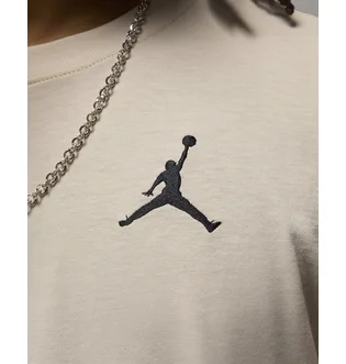 Футболка мужская Air Jordan Jumpman Emb Ss Crew Beige DC7485-203