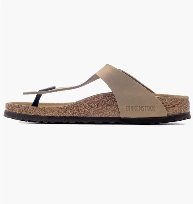 Сандалі жіночі Birkenstock Gizeh Leoi Tabacco Brown 943813