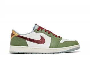 Кроссовки мужские Air Jordan 1 Retro Low Og Green/White FN3727-100
