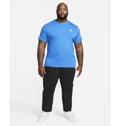 Футболка чоловіча Nike T-Shirt Sportswear Club Light Blue AR4997-403