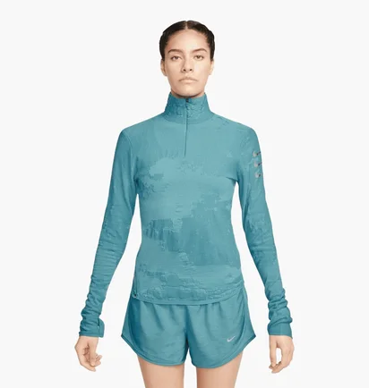 Кофта жіноча Nike Therma-Fit Adv Run Division Turquoise FN2261-440