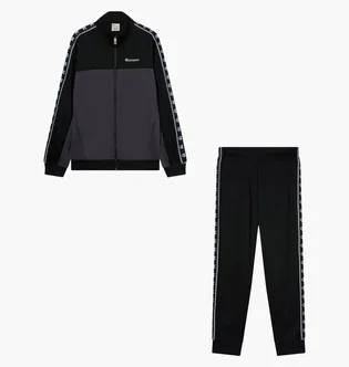 Спортивний костюм чоловічий Champion Full Zip Interlock Black 221970.KK001
