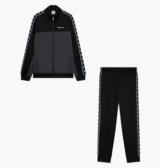 Спортивний костюм чоловічий Champion Full Zip Interlock Black 221970.KK001