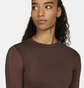 Лонгслів жіночий Nike Yoga Dri-Fit Adv Brown DQ5603-010