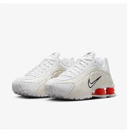 Кросівки дитячі Nike Shox R4 Big Kids Shoes White CW2626-102