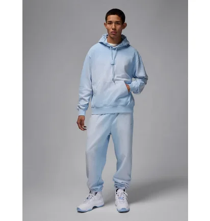 Худи мужское Air Jordan Flight Fleece Hoodie Light Blue FV7249-407