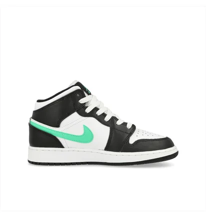 Кроссовки детские Air Jordan 1 Mid Black/White DQ8423-103