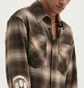 Сорочка чоловіча Barrow Shirt Brown/Beige F4BWUASI071