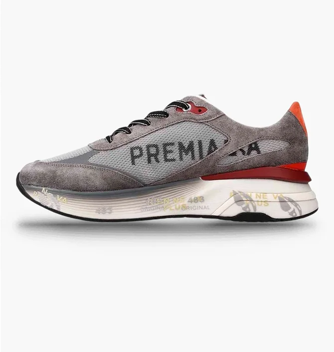 Кроссовки мужские Premiata Moerun Grey VAR.7773
