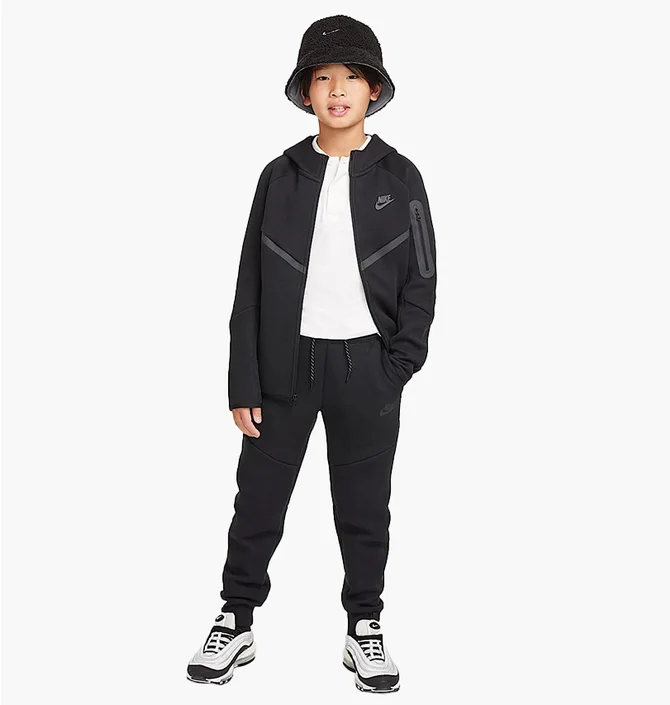 Спортивный костюм детский Nike Tech Fleece Black HV5867-010__HV5869-010