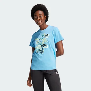 Футболка жіноча Adidas Beach Graphic Light Blue IS1230