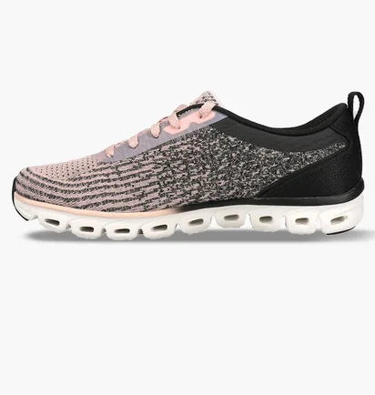 Кросівки жіночі Skechers Glide Step Sport Head Start Sneakers Pink/Black 104325-BKLP