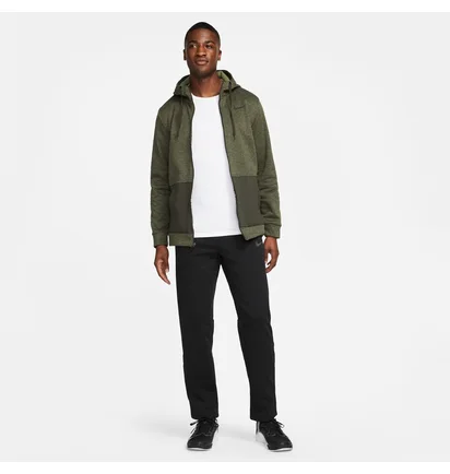 Толстовка чоловіча Nike M Nk Thrma Hd Fz Olive Cu6231-356
