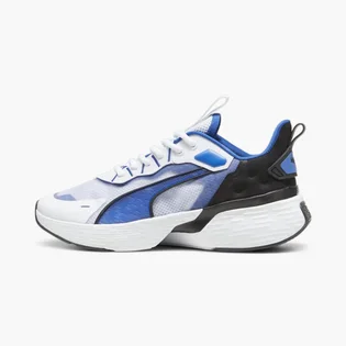 Кроссовки унисекс Puma Softride Sway White/Blue 379443-02