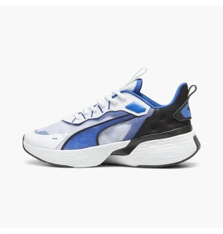 Кроссовки унисекс Puma Softride Sway White/Blue 379443-02