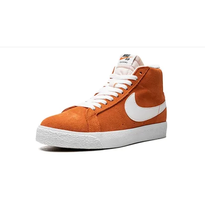 Кроссовки унисекс Nike Sb Zoom Blazer Mid Orange 864349-800