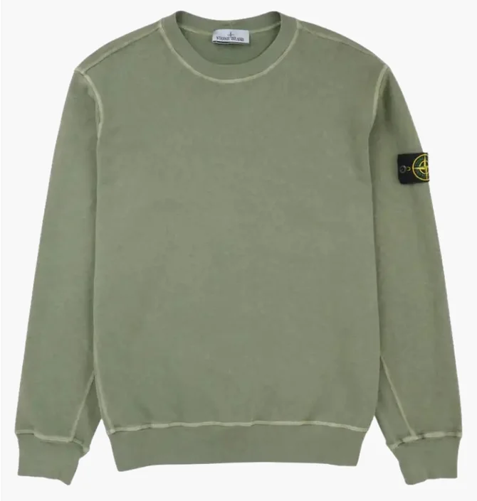 Свитшот женский Stone Island Patch Green K1S156100020-S0060-V0159
