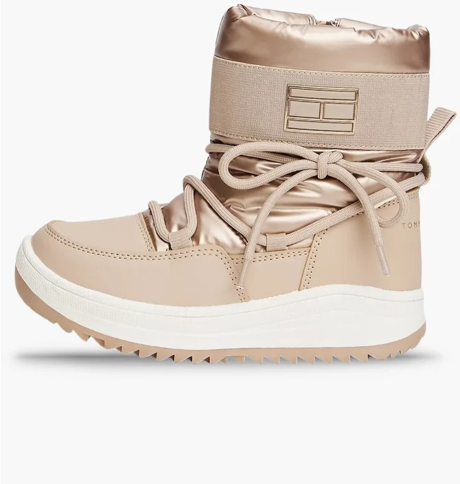 Ботинки женские Tommy Hilfiger Snowboot Beige T3A5-34052-1474591-591