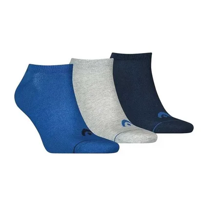 Носки унисекс HEAD Sneaker Blue/Grey (3 пары) 761010001-001