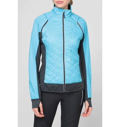 Куртка женская Cmp Jacket With Detachable S Blue 30A2276-L613