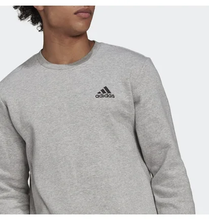 Свитшот мужской Adidas Essentials Fleece Sweatshirt Grey H12221