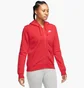 Толстовка жіноча Nike W Nsw Club Flc Fz Hoodie Std Red DQ5471-657