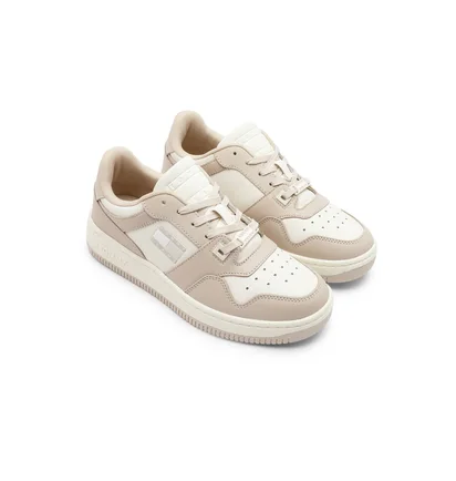 Кроссовки женские Tommy Jeans Retro Low Fancy Beige/White EN0EN02103