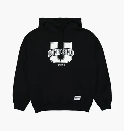 Худі чоловіче Neighborhood College Hooded Sweatshirt Ls Black 231FPNH-CSM02-BLACK
