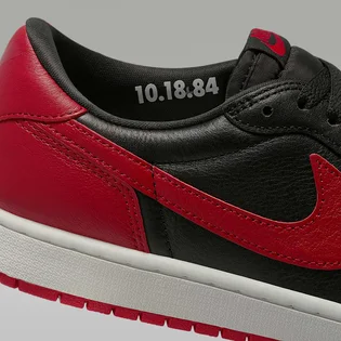 Кроссовки мужские Air Jordan 1 Retro Low Og Banned 2026 Black/Red IW6276-001
