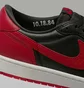 Кроссовки мужские Air Jordan 1 Retro Low Og Banned 2026 Black/Red IW6276-001