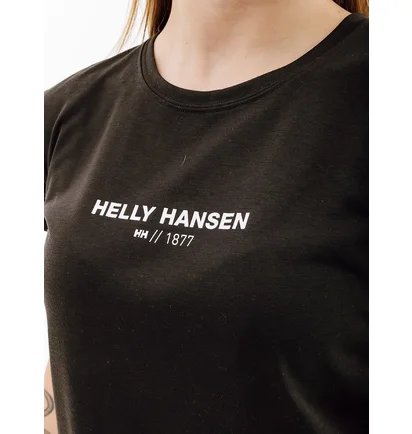 Футболка женская Helly Hansen W Allure T-Shirt Black 53970-990