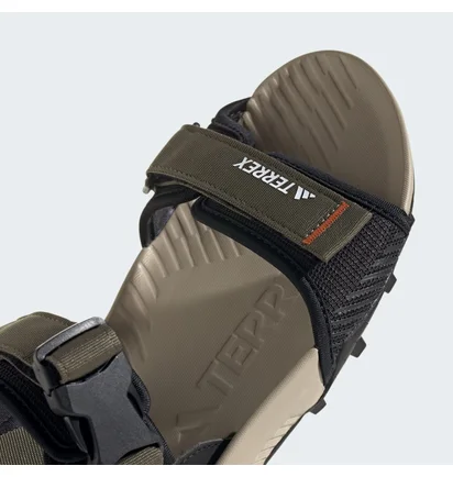 Сандали унисекс Adidas Terrex Hydroterra Black/Olive IG6565