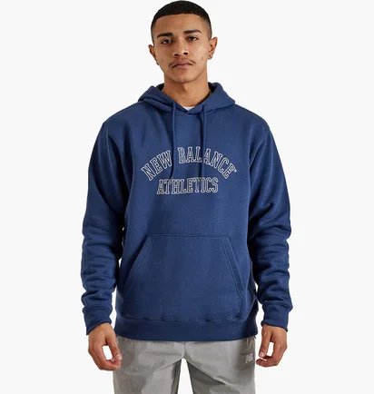 Худи мужское New Balance Athletics Graphic Hoodie Blue MT43509NNY