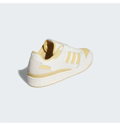 Кросівки чоловічі Adidas Forum Low Cl Shoes White/Yellow IG3780