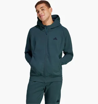 Толстовка чоловіча Adidas Z.N.E. Winterized Full-Zip Hooded Track Top Green IR5240