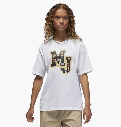 Футболка жіноча Air Jordan T-Shirt Girlfriend White FB5195-100