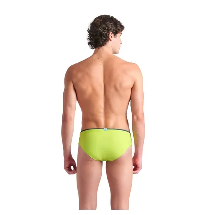 Плавки мужские Arena Solid Swim Briefs Green 008886-661