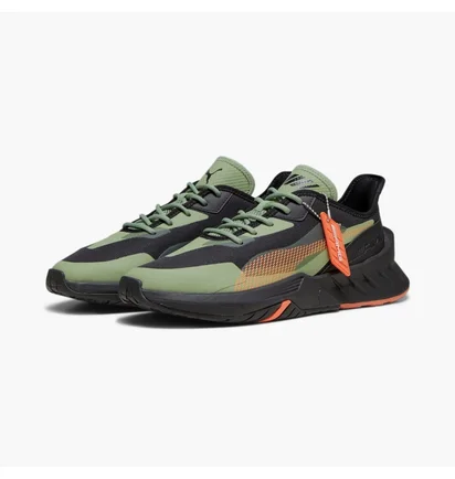 Кроссовки унисекс Puma Mercedes-Amg Petronas Maco Black/Green 307856-02
