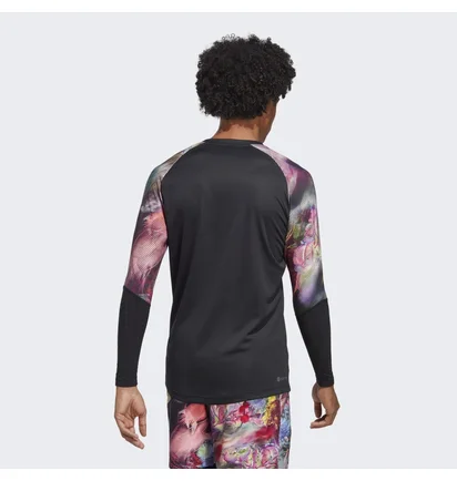 Лонгслив мужской Adidas Melbourne Tennis Heat.Rdy Long-Sleeve Top Black Ic0842