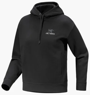 Худі жіноче Arc'teryx Emblem Fleece Black X00000978602
