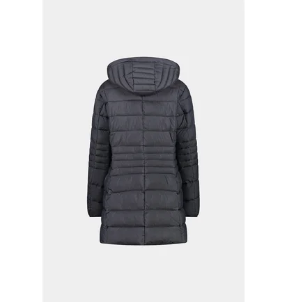 Парка жіноча CMP Parka Snaps Hood Black 33K1716M-U890