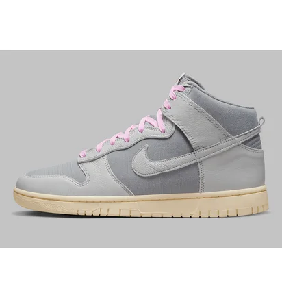 Кросівки чоловічі Nike Dunk High Retro Premium Grey Dq8800-001
