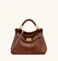 Сумка жіноча JW PEI Lucia Classic Top Handle Bag Coffee Brown BB2025BG123154JWP