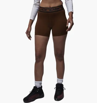 Шорты женские Air Jordan Sport 5 Shorts Brown FB4623-259