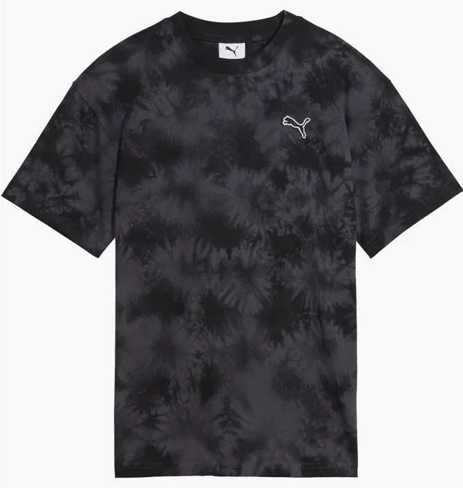 Футболка дитяча Puma Ess Elevated Relaxed Tie-Dye Black 692106-01