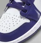Кросівки дитячі Air Jordan 1 Low Sky J Purple Gs White/Violet 553560-515